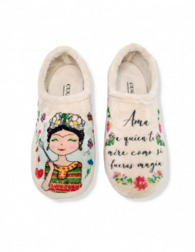 Rodevil Cuque zapatillas de casa mujer 7501