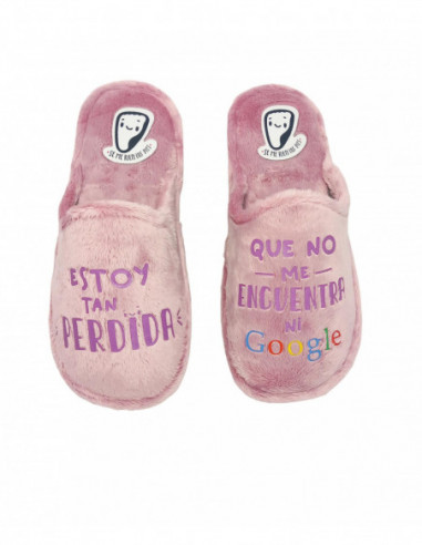 Se me ríen los pies zapatilla de casa de mujer JONAS130