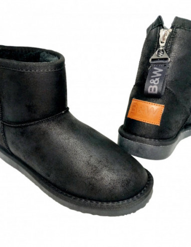 B&W bota mujer BWSH190013-BLAC-3