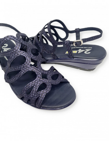 24Hrs sandalia casual mujer 24951