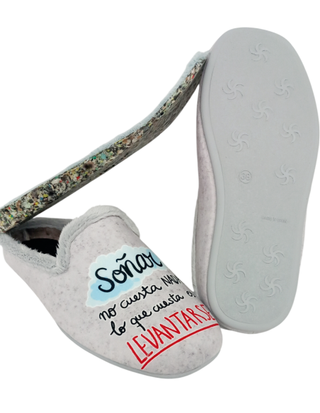Muyter zapatilla de casa 408