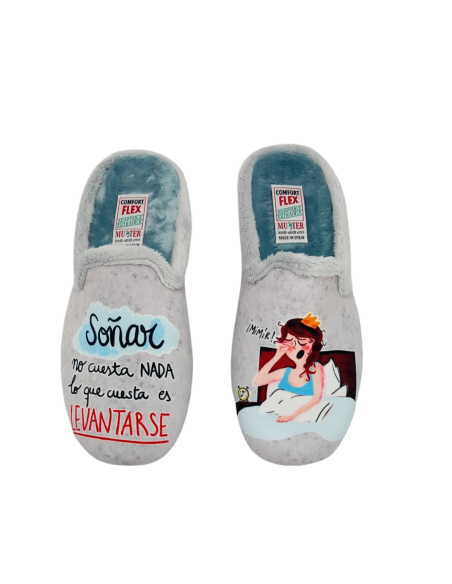 Muyter zapatilla de casa 408