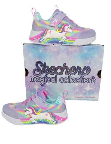 Skechers 302298N/LVMT S Lights - Unicorn Chaser