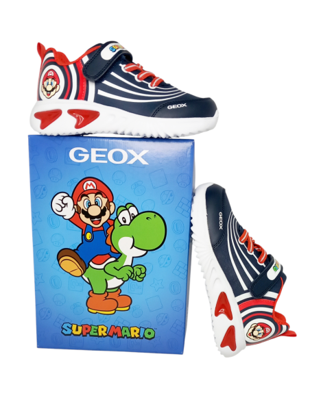 GEOX deportivo J55DZB Super Mario LUCES