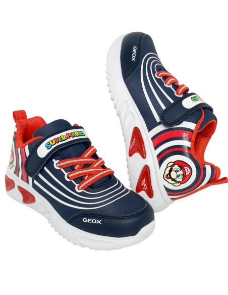 GEOX deportivo J55DZB Super Mario LUCES