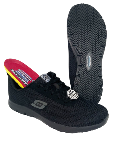 SKECHERS WORK Relaxed Fit 77210EC/BLK