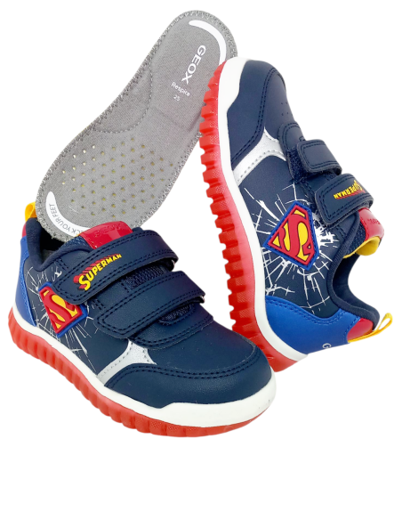 GEOX Súperheroes DC B565ZB SUPERMAN con LUCES