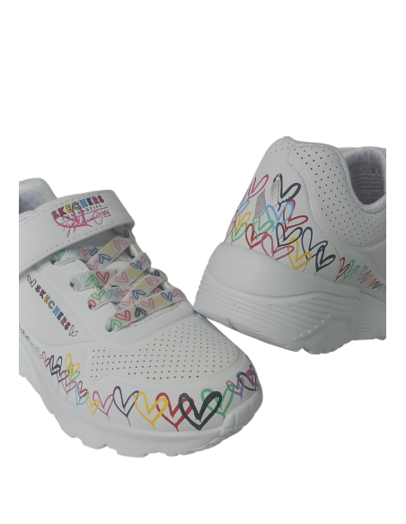 SKECHERS 314091L/WMLT J. Goldcrown UNO Lite - Heart Craze