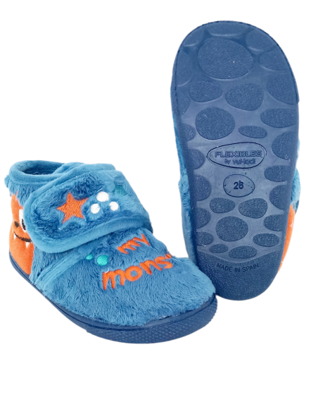 Vul-ladi zapatilla de casa BAREFOOT 7190-123