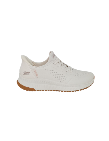 SKECHERS SLIP-INS 117740/WHT BOBS Squad 4