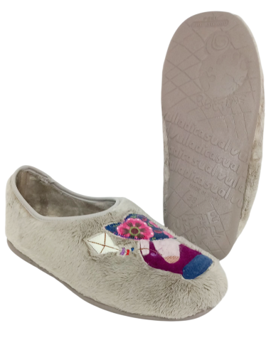 Vul-Ladi zapatilla de casa 7203-123
