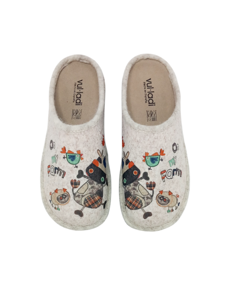 Vul-Ladi zapatilla de casa 7161-327