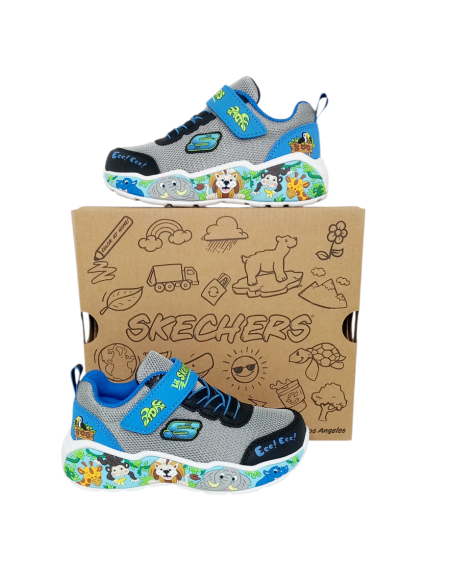SKECHERS deportivo 407312N/GYMT PLAY SCENE