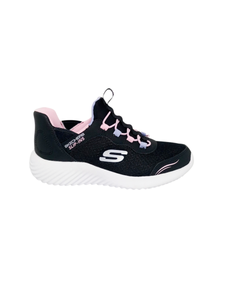 Skechers Deportivo Niña 303585L/BLK Slip-Ins Bounder Simple Cut