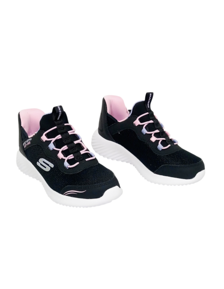 Skechers Deportivo Niña 303585L/BLK Slip-Ins Bounder Simple Cut
