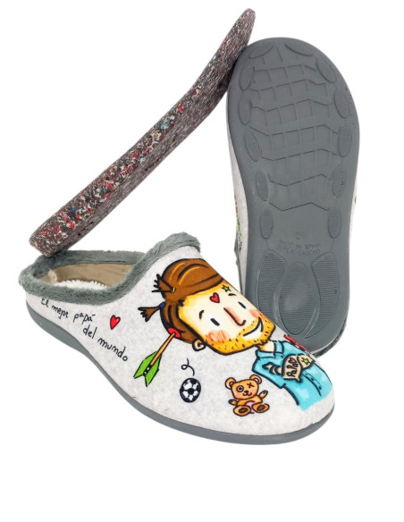 Rodevil Cuque zapatilla de casa 55060-2