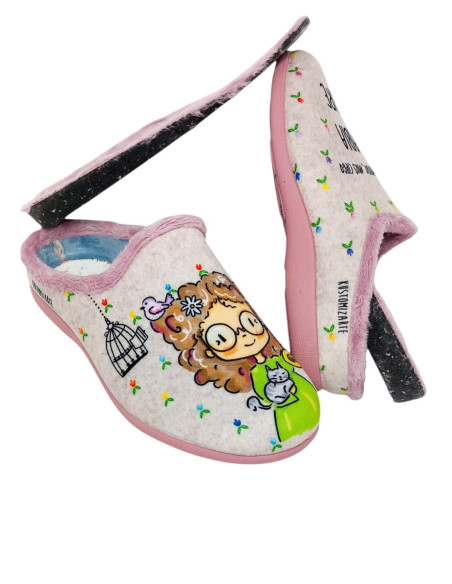 Rodevil Cuque zapatilla de casa 55515