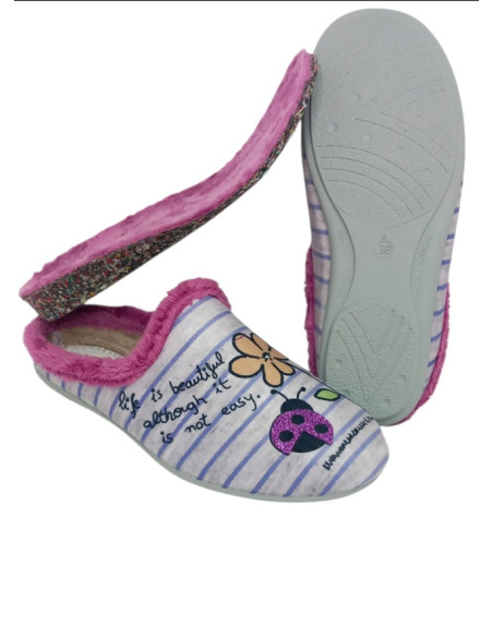 Vulca Bicha zapatilla de casa 4337