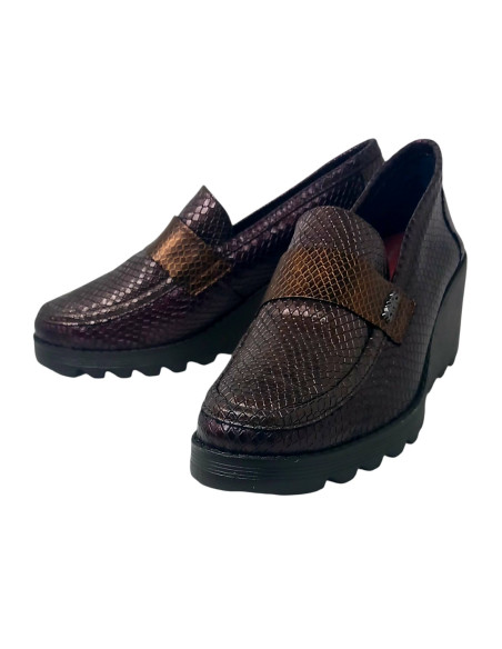 24 Hrs mocasín cuña 26957