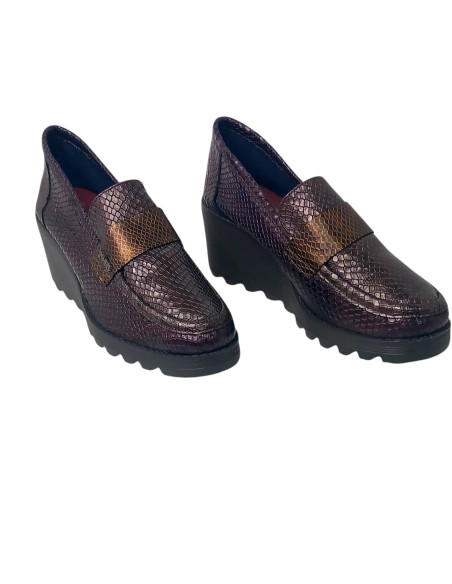 24 Hrs mocasín cuña 26957