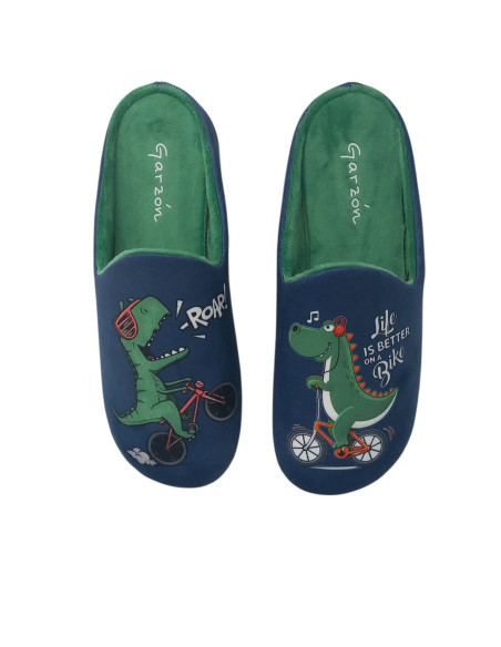 Garzon zapatilla de casa N4729.246 dino