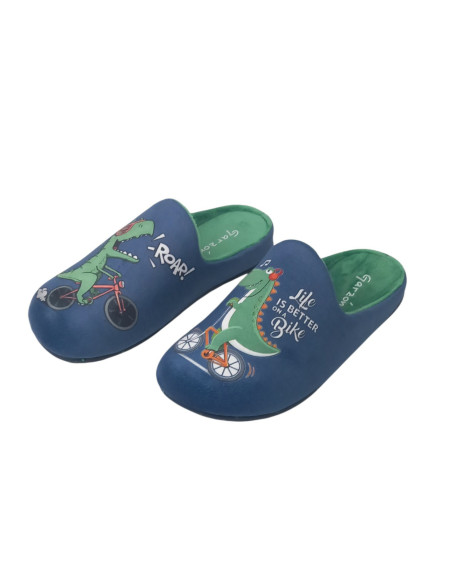 Garzon zapatilla de casa N4729.246 dino
