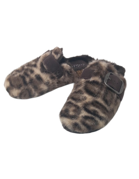 ISTERIA zueco 1038 leopardo