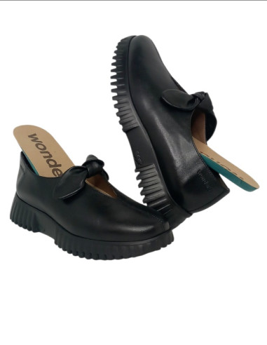 WONDERS Zapato Mujer NEGRO FLEXFLY 21 A4421