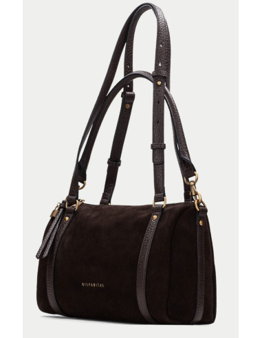 Bolso HISPANITAS bowling BI264936 chocolate