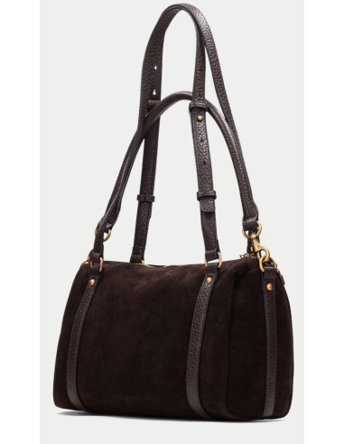 Bolso HISPANITAS bowling BI264936 chocolate