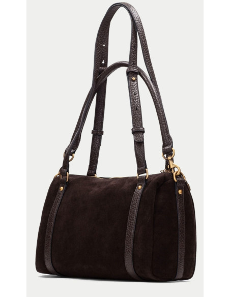Bolso HISPANITAS bowling BI264936 chocolate