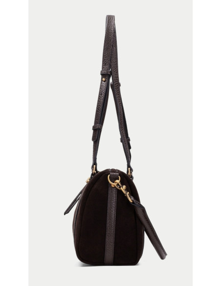 Bolso HISPANITAS bowling BI264936 chocolate