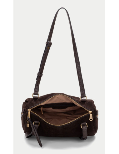 Bolso HISPANITAS bowling BI264936 chocolate