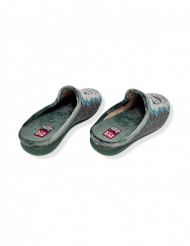 Gema García zapatilla casa hombre 7304-1
