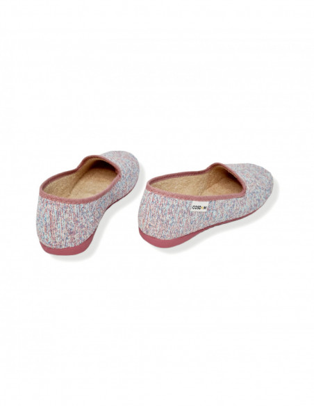 Cosdam zapatilla casa mujer  524ROSA