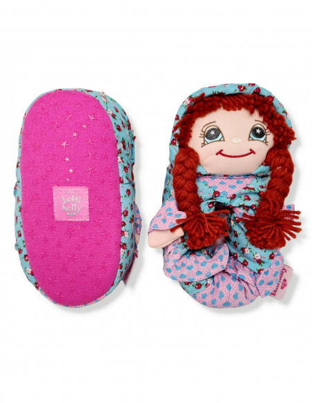 Lelli Kelly zapatilla de casa LK8000 CASTAÑA